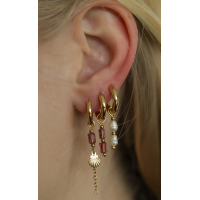 Oorbellen - West Double Color