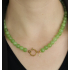 Ketting West wind - Groen en goud