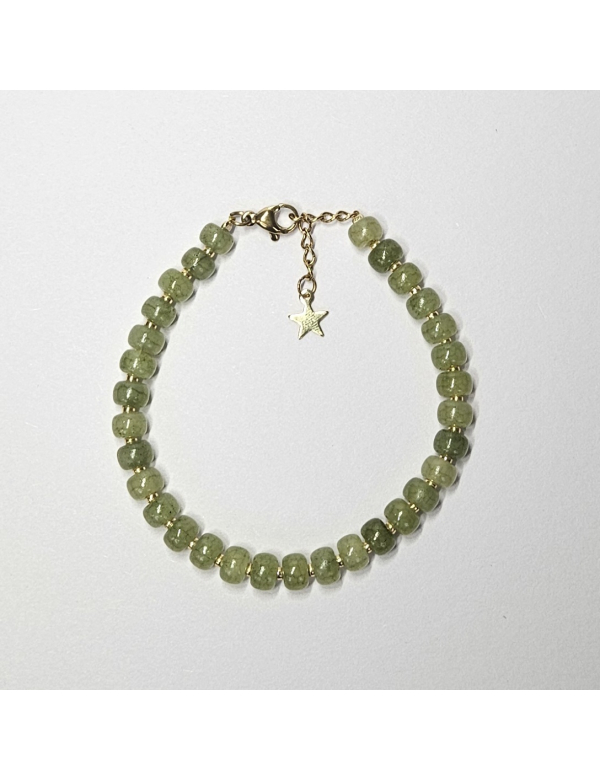 Armband - Wild Stone Groen