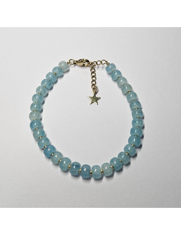 Armband - Wild Stone Blauw