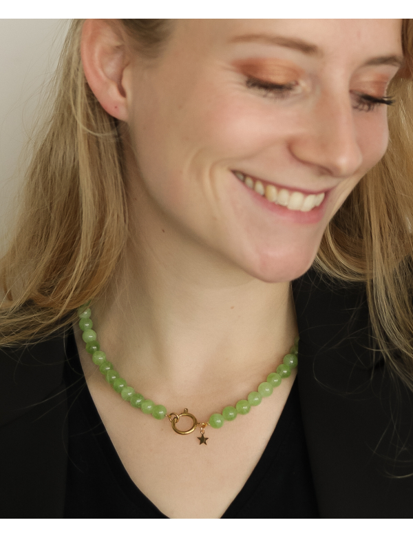 Ketting West wind - Groen en goud